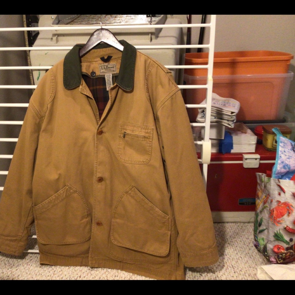 L.L. Bean Jacket - Men’s Large. Fleece Lined.